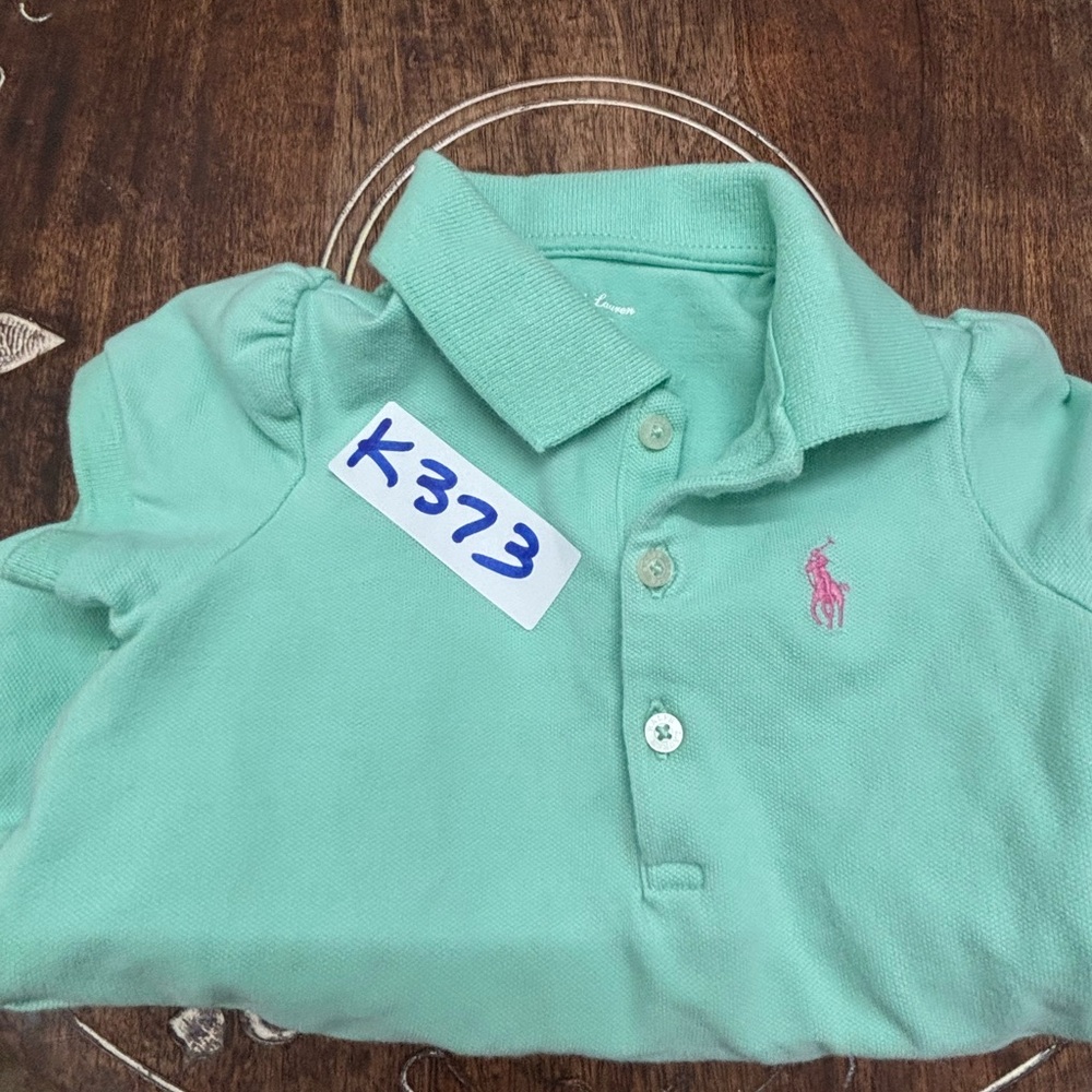 Ralph Lauren Baby Polo Dress in‎ Aqua - Picture 8 of 8